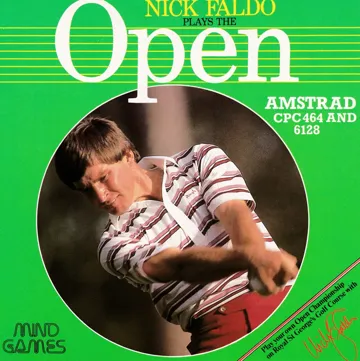 Nick Faldo Plays The Open (UK) (1986) box cover front